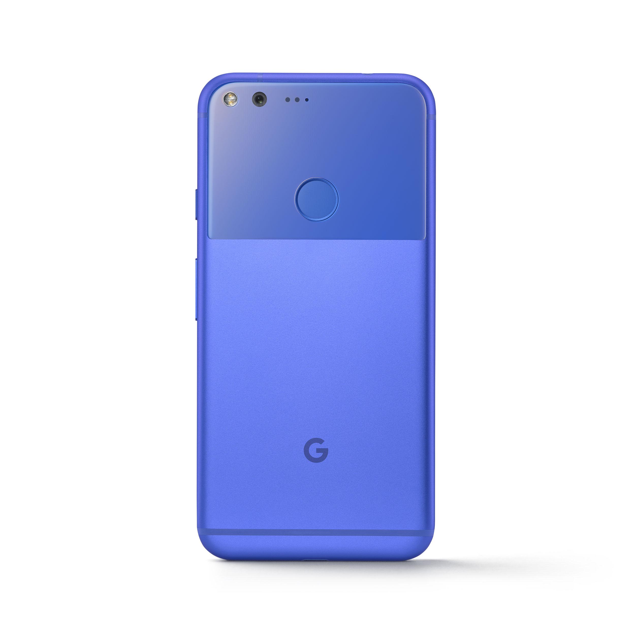 Google Pixel XL azul trasera