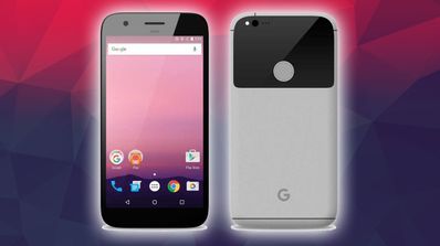 render en gris del google pixel