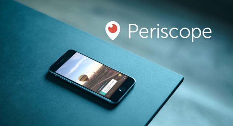 App móvil de Periscope