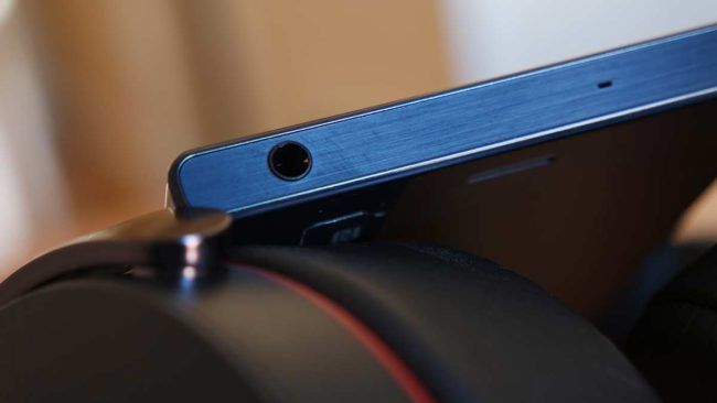 Auriculares del Sony Xperia XZ