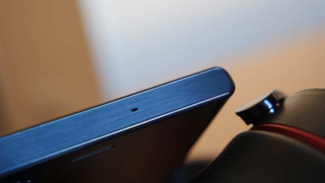 Micrófono del Sony Xperia XZ
