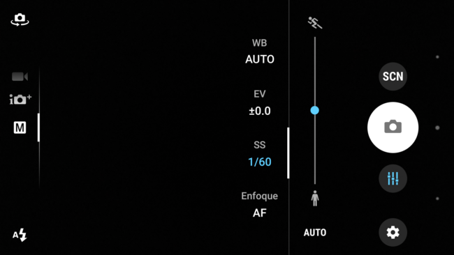 Modo manual del Sony Xperia XZ