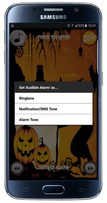 Utilizar tono en 35+ Halloween Ringtones