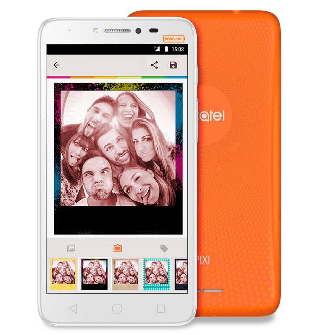 Alcatel Pixi 4 Plus Power naranja
