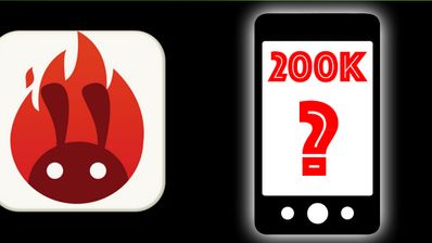 icono antutu y movil en silueta