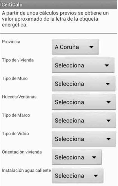 calcular Calefaccion con el movil