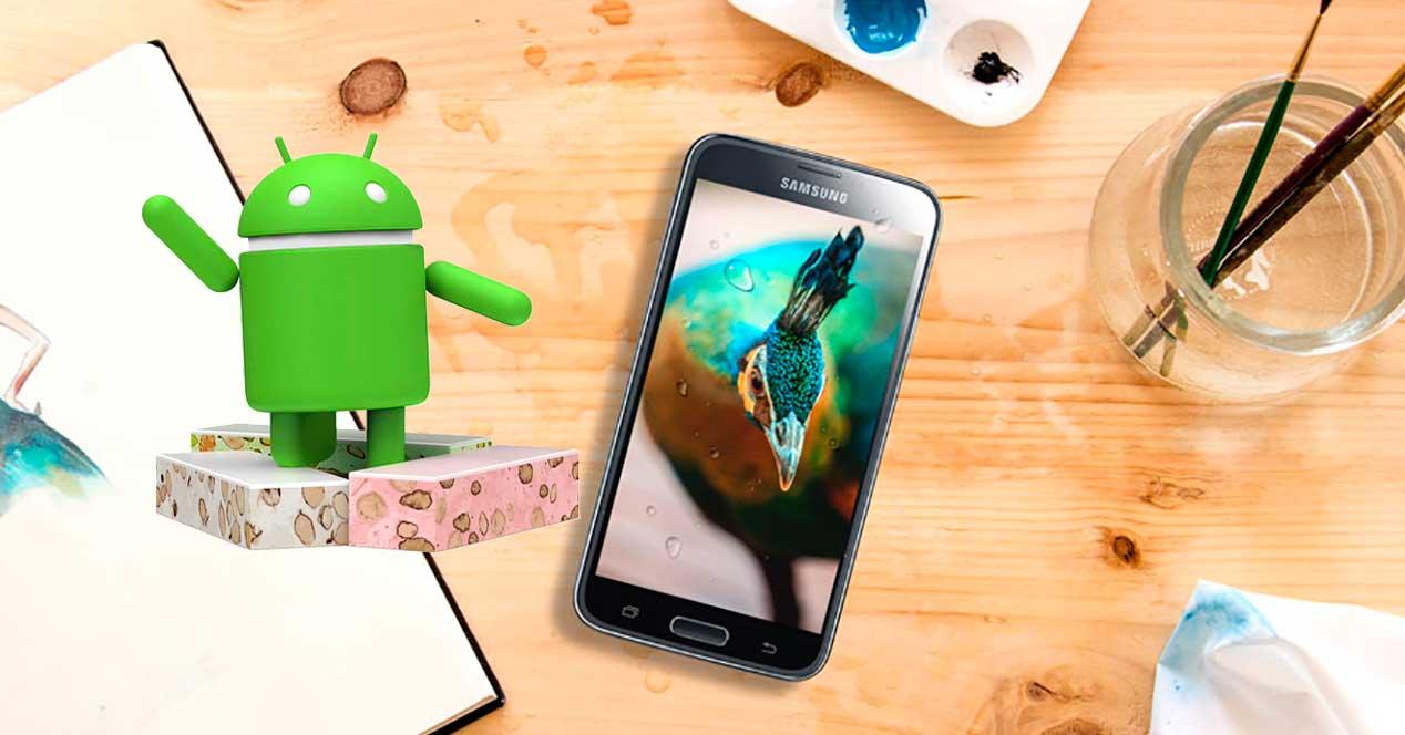 Android 7.0 Nougat en el Samsung Galaxy S5