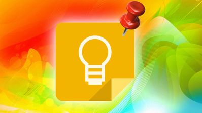 icono de google keep con una chincheta