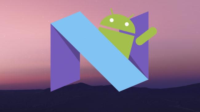 Android N logo