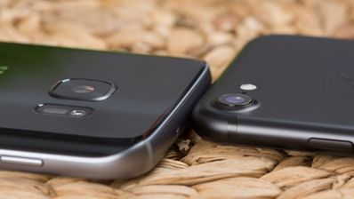 galaxy s7 y iphone 7