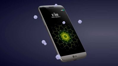 LG G5 de color gris
