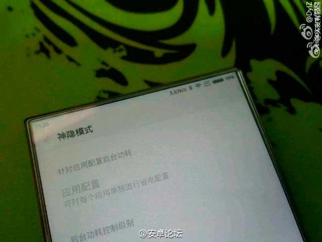 diseño del Xiaomi Mi Note 2
