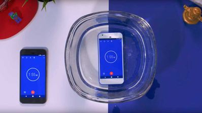 resistencia al agua del google pixel