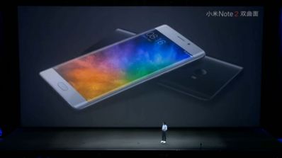 Xiaomi mi note 2 en dos colores