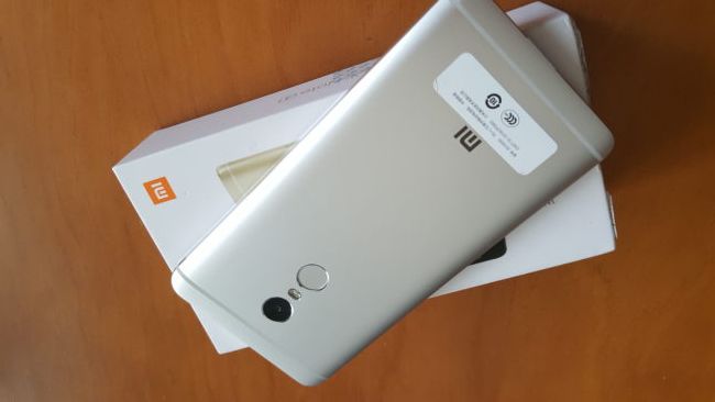Trasera del Xiaomi Redmi Note 4