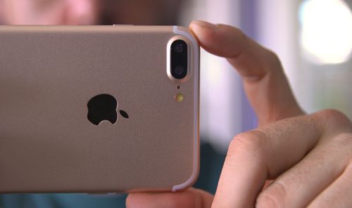 Doble cámara del iPhone 7 Plus