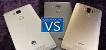 Huawei Mate 9 VS Huawei Mate 8 VS Mate 7: comparativa con todas las diferencias