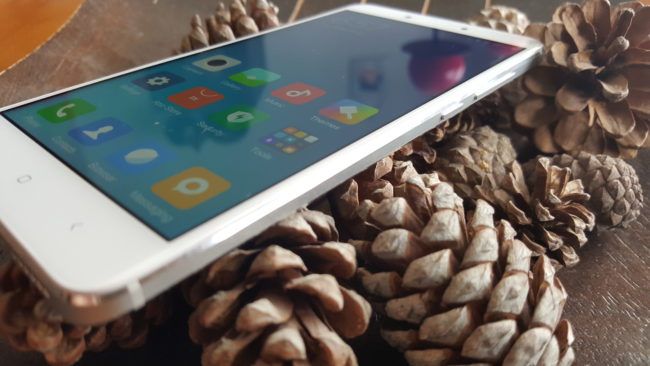 Lateral del Xiaomi Redmi Note 4