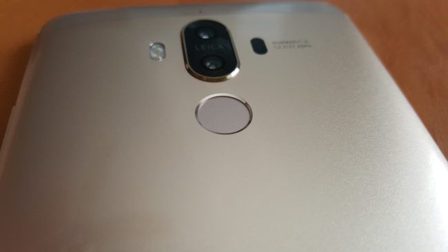 Lector de huellas del Huawei Mate 9