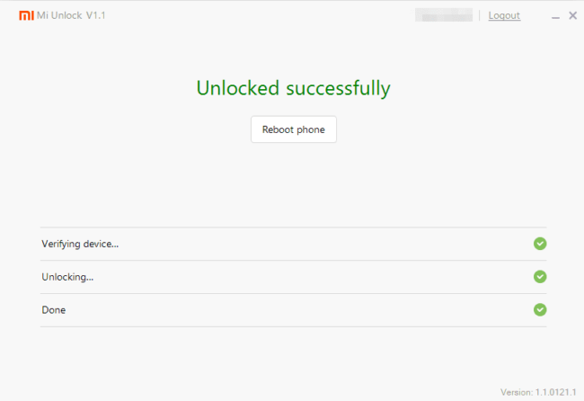 Mi Unlock Xiaomi Mi5