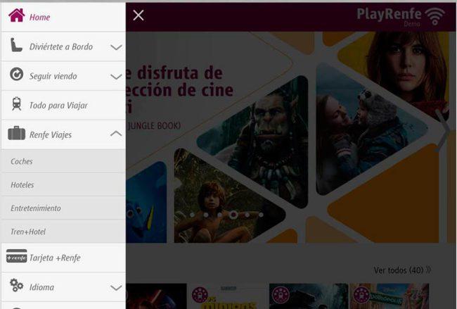 Play Renfe en navegador con Windows 10