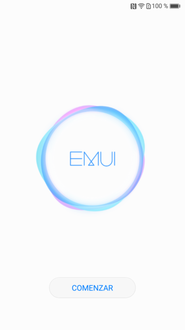 Logotipo en Huawei Mate 9 de EMUI 5.0