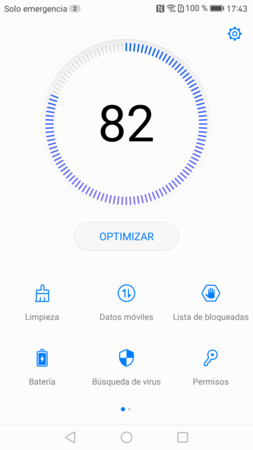Foto de mantenimiento del Huawei Mate 9