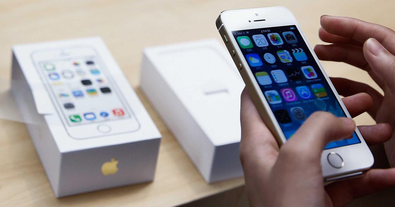 Venta de iPhones de segunda mano en la tienda de Apple
