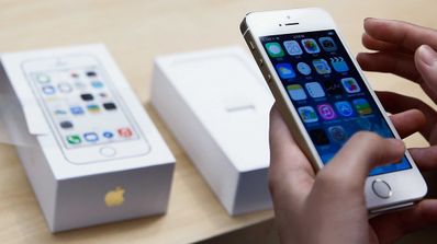 Venta de iPhones de segunda mano en la tienda de Apple