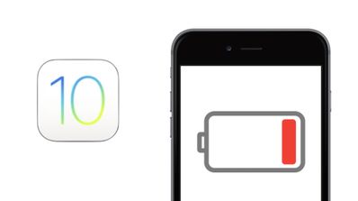 bateria ios 10