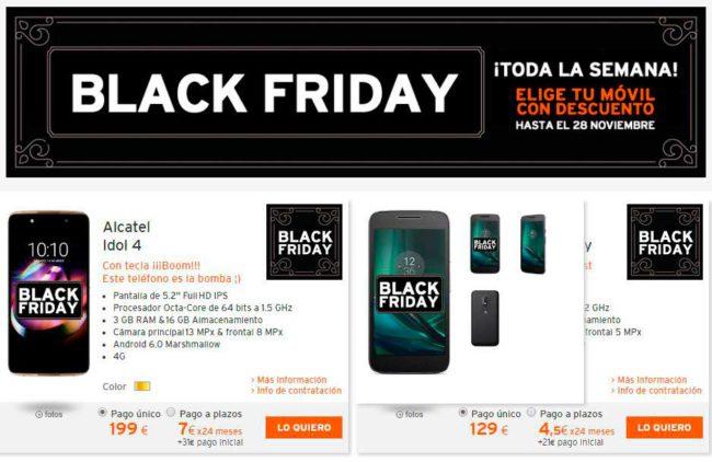 tarifas móviles en el Black Friday