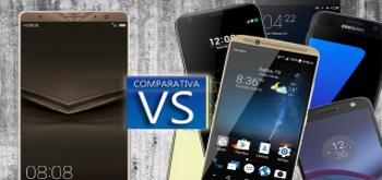 Comparativa del Huawei Mate 9 con el iPhone 7 Plus, Google Pixel XL y demás phablets de gama alta