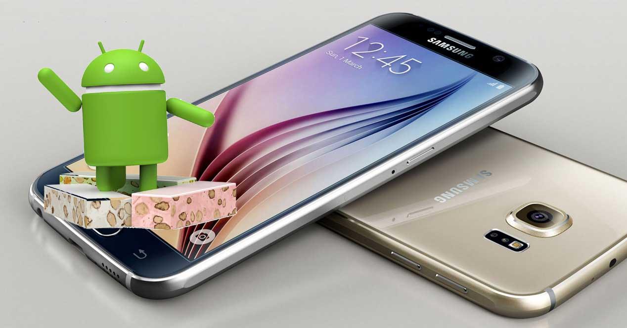 Android 7 para el Galaxy S6