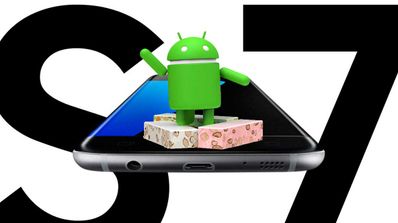 Android Nougat para el Samsung Galaxy S7