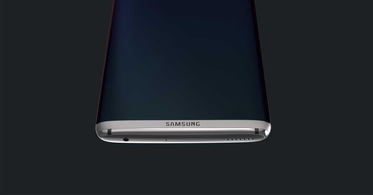 Imagen conceptual con el diseño del Samsung Galaxy S8