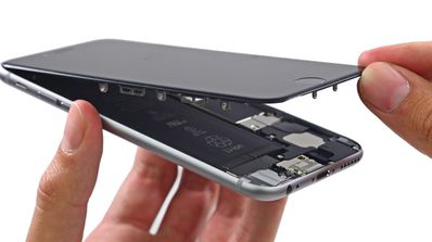 Pantalla de un iPhone