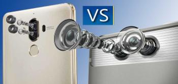 Comparativa de la cámara dual del Huawei Mate 9 frente al Huawei P9