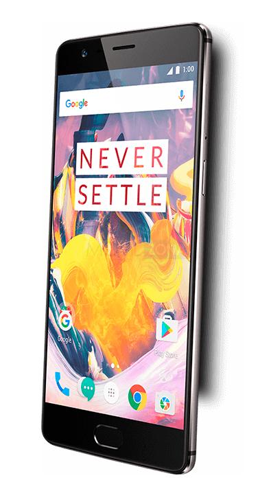 OnePlus 3T frontal