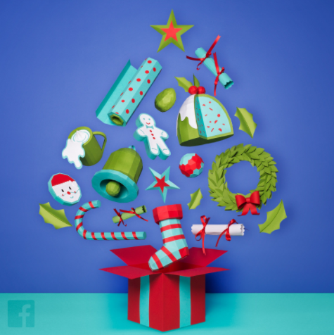felicitaciones de Navidad en facebook