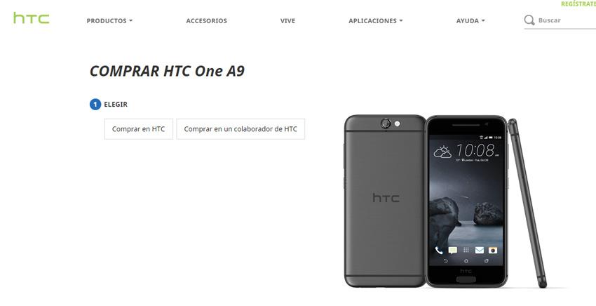 Tienda en línea de HTC España