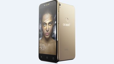 alcatel shine lite dorado