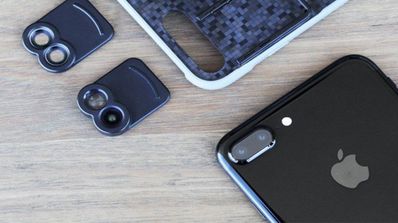 Kit de lentes para la doble cámara del iPhone 7 Plus