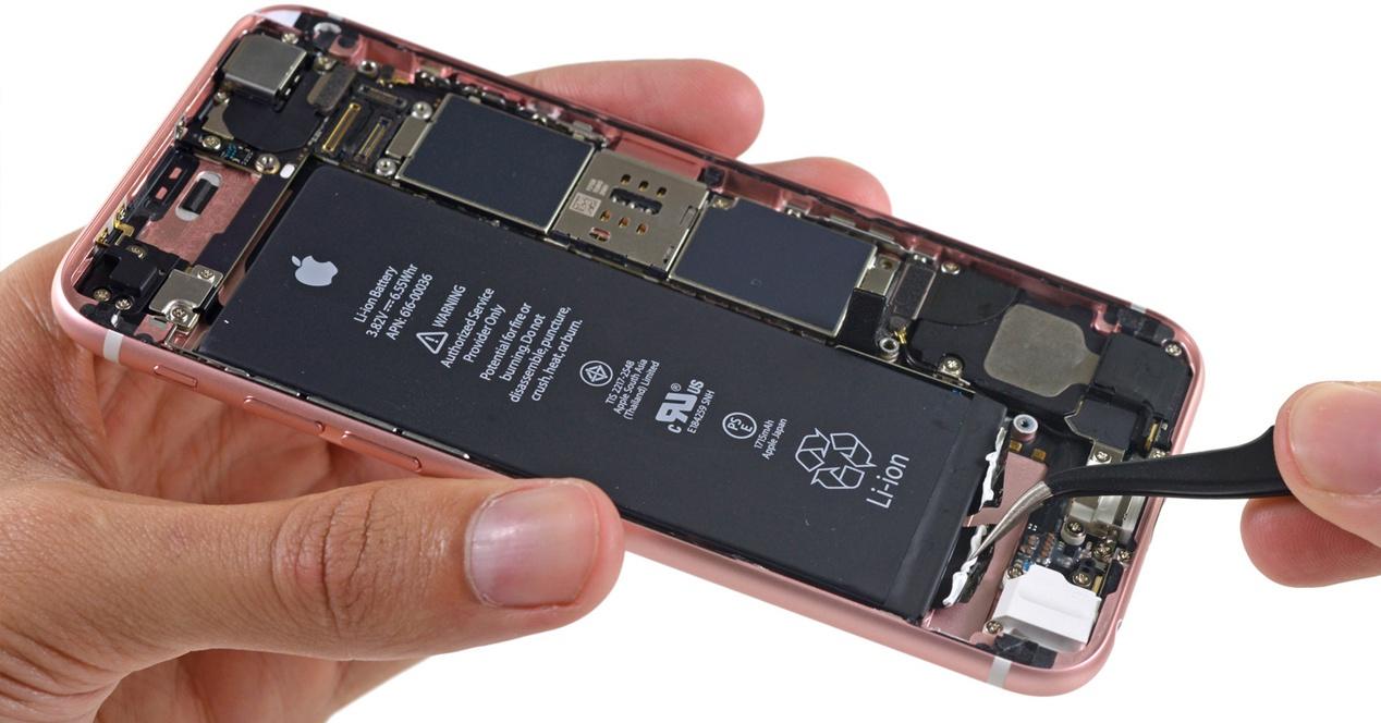 Problemas de batería del iPhone 6s
