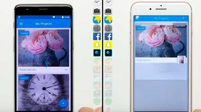 velocidad del OnePlus 3T vs iPhone 7 Plus