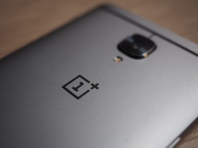 Trasera del OnePlus 3T