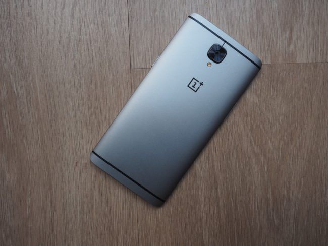 Imagen trasera del OnePlus 3T