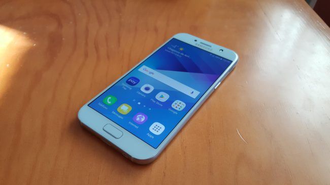 Frontal del Samsung Galaxy A5 2017