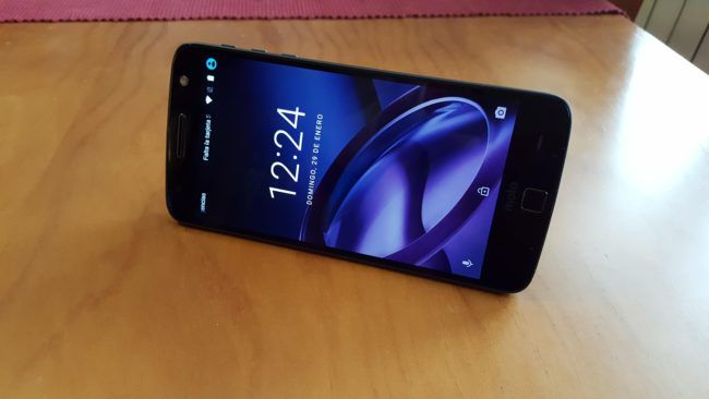 Detalle del Moto Z