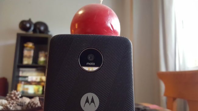 Foto de acabado del Moto Z