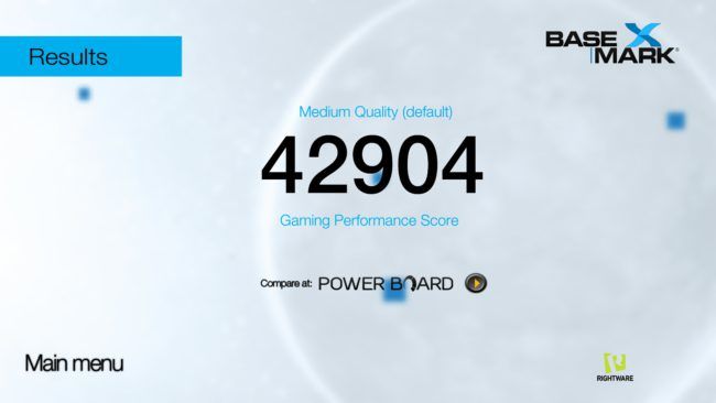 Resultado ASUS Zenfone 3 Deluxe en Basemark